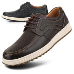 행텐 소가죽 컴포트화 캐주얼 옥스포드 스니커즈 남성신발