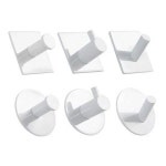 타공 필요없는 강력부착 인테리어 모던 벽후크