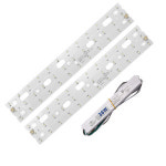 홈앤라이팅 주방등 전용 삼성 LED모듈 418 x 안정기 36W LED기판 리폼 6500K