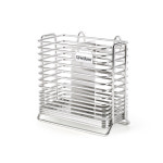스텐 와이어 사각 걸이형 수저통 식기건조대 정리함