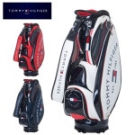 Tommy Hilfiger 골프 캐디백 남성 ROUND 로고 캐디 가방 라운드 경량 스크린 필드 데일리 THMG1SC3