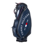 Tommy Hilfiger 골프 캐디백 남성 ROUND 로고 캐디 가방 라운드 경량 스크린 필드 데일리 THMG1SC3