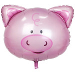 풍선대통령 돼지 은박 슈퍼쉐입 은박풍선