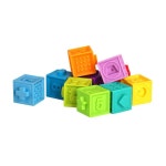 소프트 도형맞추기 사운드 큐브블록 20P 홈스쿨링 교구