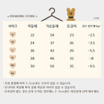강아지 봄여름 스마일 자수 산책 티셔츠 다몽몽 1개
