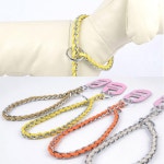 닥터잔스 팬더 초크체인 목줄 훈련용 간지용 S