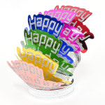 해피파티 헤어밴드 생일파티 타아라 6개입 파티 머리띠