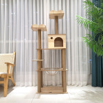 펫이랑 자이언트 캣타워 고양이 숨숨집 스크래쳐 장난감 1개