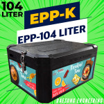 대성 EPP-K 104L 국산 초경량 오토바이 배달통 리어백 탑박스 배달가방