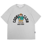 오티디 프리미엄 오버핏 16수 클럽베어 통기성 반팔 티셔츠 카멜