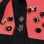 스몰 포인트 브로치 세트 블랙포인트