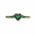 투하트 헤어핀 그린 Twoheart hair clips