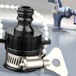 수도꼭지 연결구 커넥터 호스밴드 안전스프링