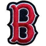 와펜 E976 - 보스턴 B 마크 패치 와펜 알파벳 와펜