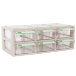 다용도 6칸 필기구정리함 1P 책상 정리함 서랍 문구함