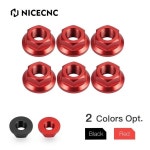 CNC 리어 스프로킷 나사 너트 세트 M10 X 1 25 두카티 몬스터 620 695 696 750 800 900 1000 S4 슈퍼 스포츠 6 개