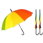 1단 곡자 손잡이 무지개 55 장우산 폰지원단