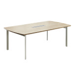 작업용 심플라인 회의실책상 회의용테이블 B형 도서관