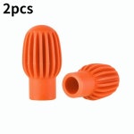 2PCS 4PCS 드럼 음소거 실리콘 슬리브 약한 소음기 연습 팁 스틱 헤드 고무