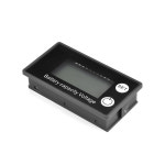 LCD 디지털 전기 미터 배터리 용량 표시기 리튬 LiFePO4 납산 셀 12V 24V 48V 72V 전압계 DC8-100V 6133A