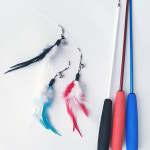 아임캣 깃털 3단 낚시대 1P 색상랜덤