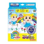 클레이나라 아기천사 2P 유아 점토놀이 종이접기 미술