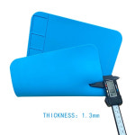 전화용 절연 실리콘 납땜 매트 내열 작업 패드