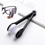 휴대용 미니 집게형 안경 선글라스 렌즈 알 닦이 클리너 수건 집게 M10690