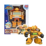 데이비드토이 은하안전단 변신로봇 불도저 옐로