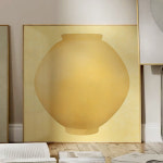 위드포스터 풍수 돈들어오는 달항아리 그림 액자 플라워