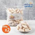 새벽바다 5색5맛 종합유과 500g x 3봉 자연발효간식 웰빙 CRTY5003