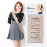 해피파티 생일파티 리본띠 랜덤1개 생일 환갑 칠순 회갑