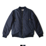 파파브로 데님 배색 항공 야구 점퍼 DMGJUAQ4498093
