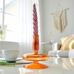 모던하우스 벨 플로우 캔들홀더 S