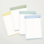 B5 컬러 모눈 노트패드 4P 필기 떡메 그리드 메모패드 호기심의