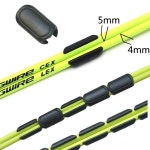 10pc 사이클링 산악 도로 자전거 유압 기계식 디스크 브레이크 케이블 가이드 호스 프레임 고정 장치 BMX