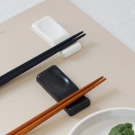 도자기 수저받침 숟가락 젓가락 받침 수저 받침대