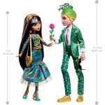 Monster High Howliday 러브 에디션 인형 클레오 드 나일 듀스 고르곤 컬렉터 2팩 발렌타인 액세서리