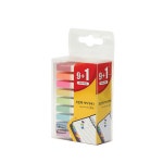 스티키노트 인덱스탭 오피스팩 9색 44x6 20매 플래그