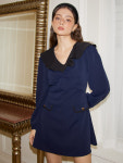 아미마켓 살롱드욘 Ruffle Collar Mini Dress 2컬러 SDY-23SS-DR06 LE1213314013