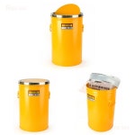 50리터 종량제 봉투 전용 스텐 대형 쓰레기통 휴지통 55 5x35