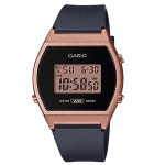 CASIO 카시오 여성 로즈골드블랙 디지털시계 LW-204-1A