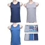 쿨인견 놀라운 상쾌함 인견 남성 런닝 3매입 0204xd 유색3매입