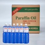 파라핀오일 캔들 액체파라핀 오일램프 대용량 1 8L X 6입 투명