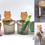 욕실 샤워실 수세미 치약 칫솔 꽂이 보관 걸이1P