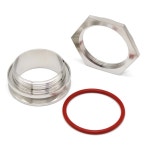 Weldless Bulkhead Tri Clamp 1 5 2 위생 스테인레스 스틸 물 탱크 맥주 캔 주전자 커넥터 파이프 피팅 자작 SS304