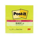 3M 3M 포스트잇 강한점착용 654 네온그린 76x76mm 90매