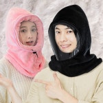 레니몰 | 후드모자 방한 기모 여자 귀도리