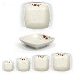 멜라민 일식 간장 초장 와사비 종지 한정식 소금장 마늘 쌈장 양념그릇 소스그릇 길이 8