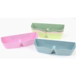 벽 부착식 슬리퍼 실내화 정리 거치대X3개 색상랜덤